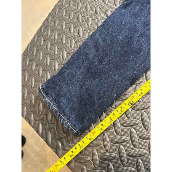 Big John Selvedge Japanese Okayama Denim Jeans Dark Blue Japan RARE Size 30 - Picture 12 of 14